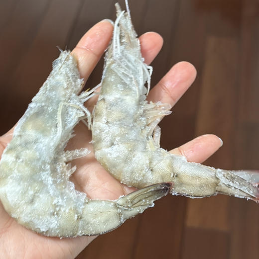 真正海捕大虾🍤顺丰冷链到家！青岛大虾 饱满又鲜嫩！虾体通透个大体肥，虾肉紧致Q弹（毛重四斤） 商品图5
