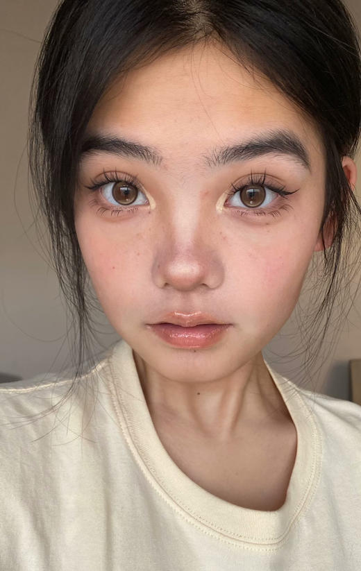 【中直径半年抛】wecute-蜂窝奶茶-14.2mm【年抛 0-800度 无525/575】 商品图4