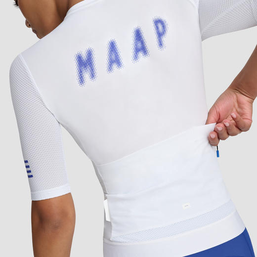 MAAP 女士 Halftone Pro Jersey White 短袖骑行服 商品图3