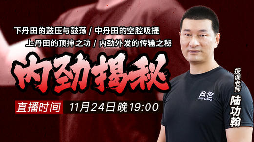 11月24日内部直播【内劲揭秘】 商品图0
