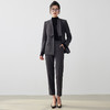 艾尚臣高端职业装2023冬新款修身西装套装气质商务正装经理工作服 商品缩略图2