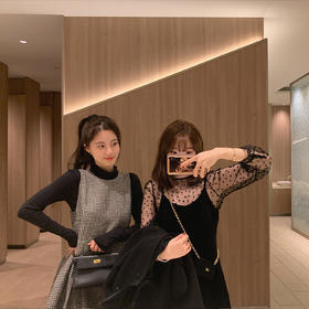 【约会聚会系列出击】选谁！复古千鸟格背心裙