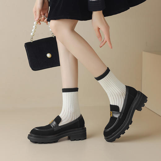 简约百搭，新款舒适罗福鞋ZYY-A584 商品图1