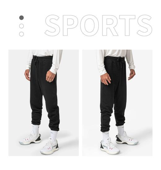 【福利秒杀】薄款束脚运动长裤宽松休闲篮球美式训练男女同款 商品图4