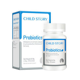 童年故事Bb-12复合益生菌凝胶糖果30粒【3送1】
