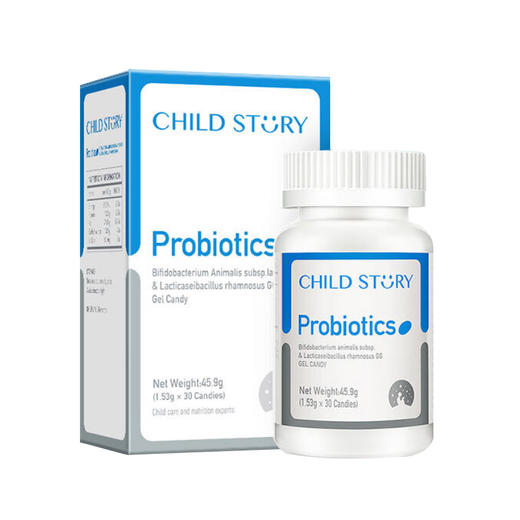 童年故事Bb-12复合益生菌凝胶糖果30粒【3送1】 商品图0