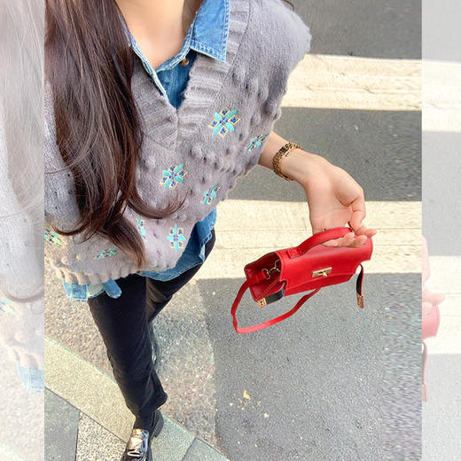 <曾小咸推荐> 【不费力穿搭】灰色马甲 商品图4