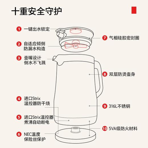 东芝电水壶KT-16DRSC(H) 商品图1