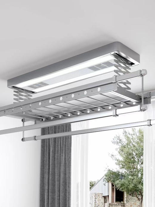 晾衣架 1018 X 冰川银 全功能+语音控制 商品图0