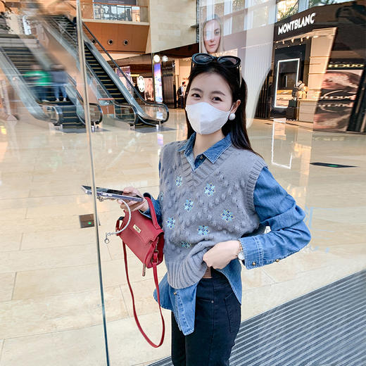 <曾小咸推荐> 【不费力穿搭】灰色马甲 商品图3