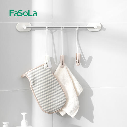 FaSoLa塑料衣夹晾晒晾衣服夹子晾衣架小号防风固定多功能晾衣夹家用 商品图6