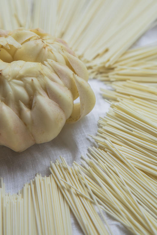 湖南隆回龙牙百合面 含20%龙牙百合 药食同源久煮不糊不坨 商品图2