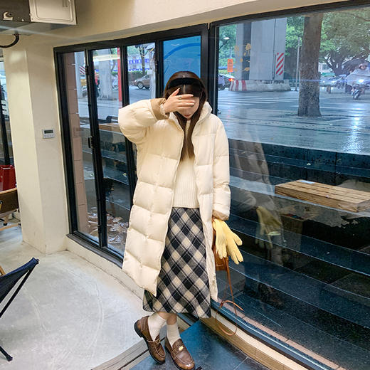 <曾小咸推荐> 【复古态度】长短款格子半裙 商品图2