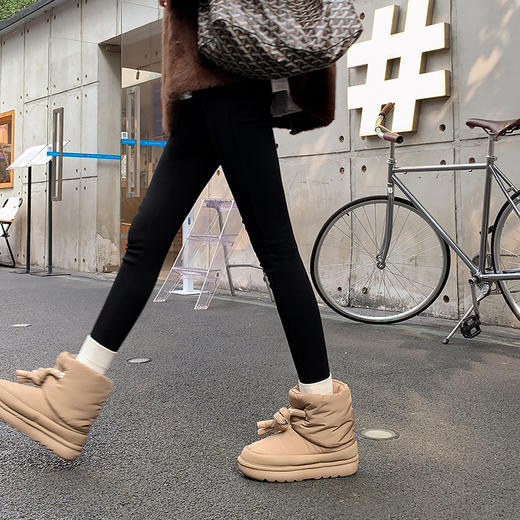 网红爆款，防水靴雪地毛毛靴短靴HHXS-1301 商品图7