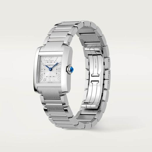卡地亚 Cartier 坦克Tank Française腕表 小号款 精钢 石英 WSTA0065 商品图1
