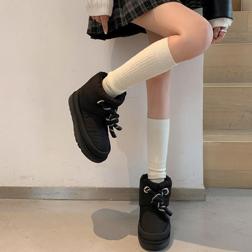 网红爆款，防水靴雪地毛毛靴短靴HHXS-1301 商品图9