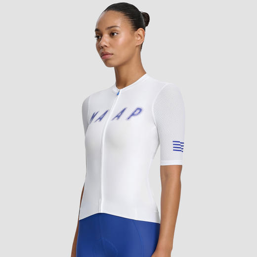 MAAP 女士 Halftone Pro Jersey White 短袖骑行服 商品图0