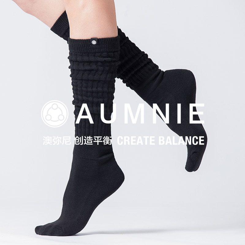 【AUMNIE】棉感堆堆膝上运动袜 SCRUNCHIE SPORT SOCKS