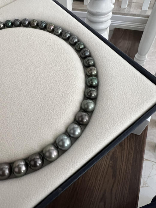 孤品捡漏 大溪地混彩8-11mm 正圆强光超性价比 商品图6