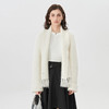 Self Who月光白安哥拉兔毛针织外套女冬季2023新款围巾领宽松休闲毛织开衫 商品缩略图0