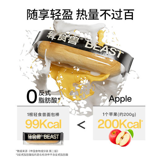轻食兽 水牛奶高钙面包棒 210g/210g*2 商品图1