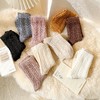 「10双装！羊毛加厚麻花女袜」ins潮秋冬季中筒袜 日系复古保暖可爱韩版堆堆袜配饰 商品缩略图3