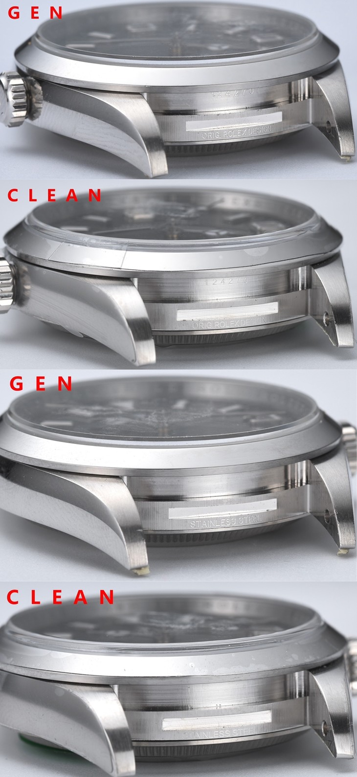 C厂劳力士顶级复刻手表探险家型系列m124270-0001对比正品评测