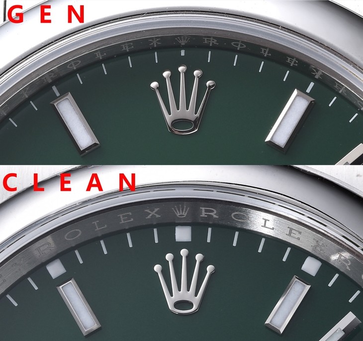 C厂劳力士一比一超A高仿手表蚝式恒动系列m126000-0005、m124300-0005对比正品评测