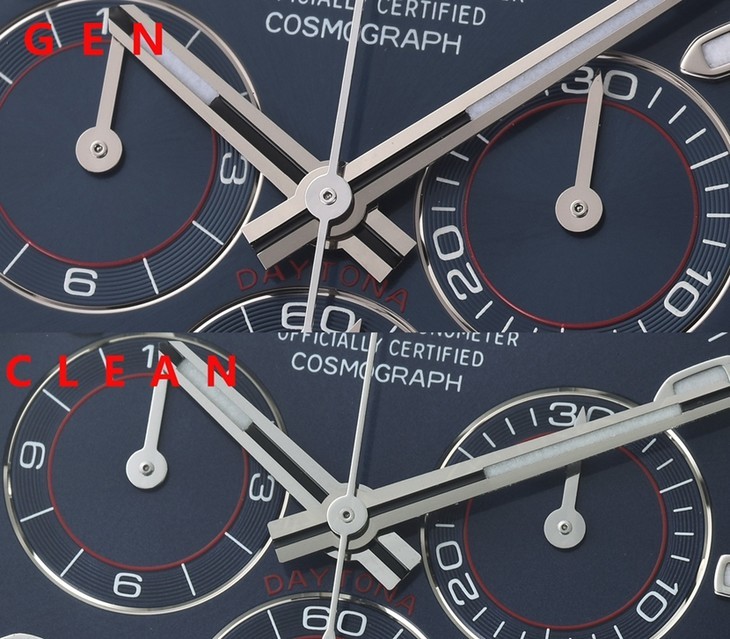 C厂劳力士顶级一比一高仿手表宇宙计型迪通拿系列m116509-0071对比正品评测