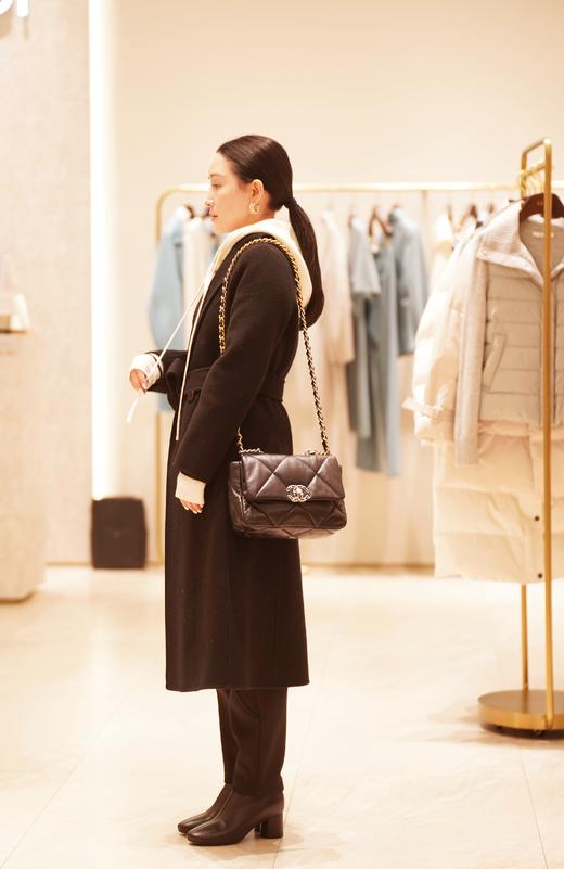 臣禾 系腰带【100%绵羊毛 】气质毛呢外套9234080680 商品图3