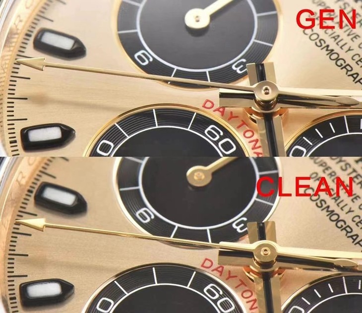 C厂劳力士迪通拿顶级复刻手表116518余文迪真假对比评测