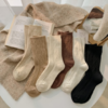 纯色简约羊毛袜，穿上像火炉般温暖，百搭配色，让你从沉闷的冬天跳出来 商品缩略图10