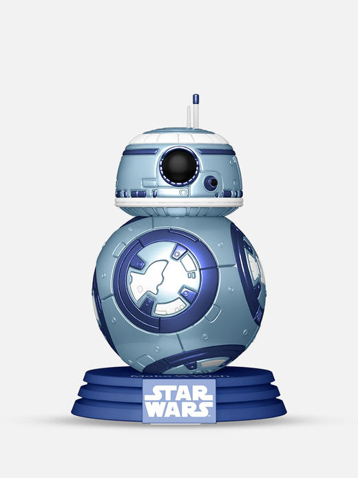 Funko POP Star Wars M.A.Wish BB-8(MT)电影 星球大战（BB-8）许愿基金会金属款手办 63672 商品图3