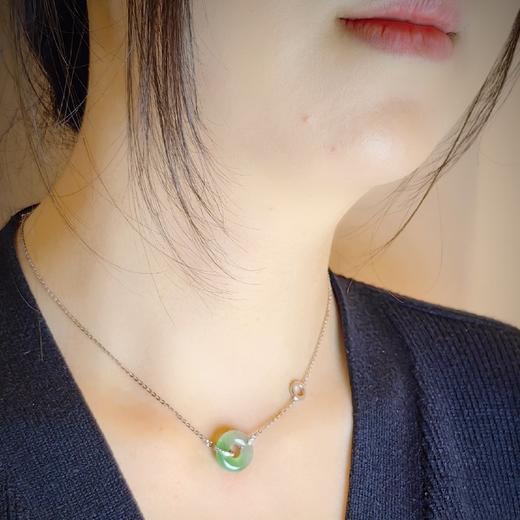 18k锁骨链【偏爱】平安扣版 商品图7