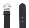 【新品到仓特惠秒】Gucci 古驰 男士经典双G银色可翻转扣头两面真皮腰带 11734 商品缩略图3