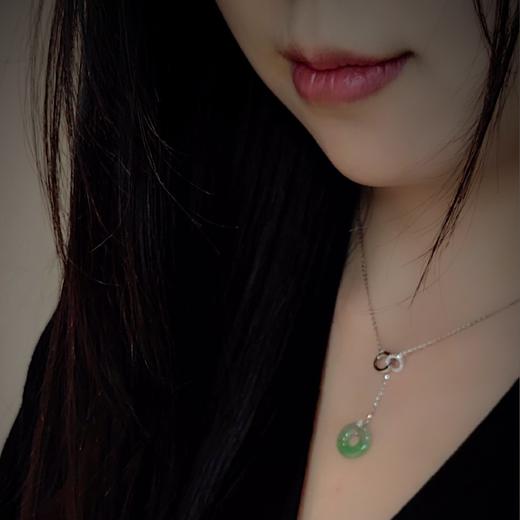 18k锁骨链【偏爱】平安扣版 商品图4