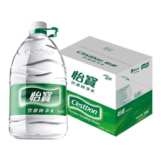 怡宝饮用纯净水4.5L*4瓶 商品图0