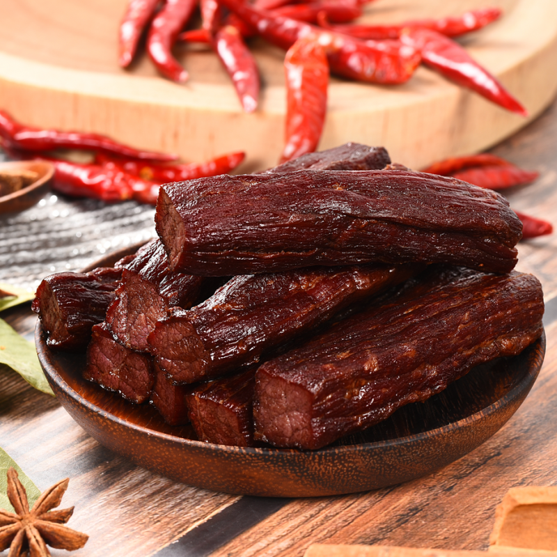 五源食品  风干牛肉条70g/袋 精选牛肉 柔韧有嚼劲 鲜香入味 48小时发货