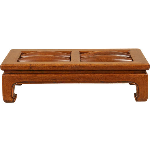 二十世纪 黄花梨束腰马蹄腿滚凳 商品图5