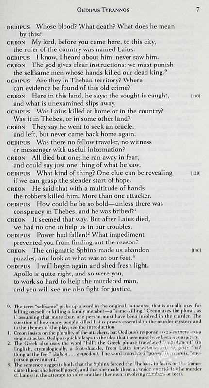 预售 【中商原版】俄狄浦斯王 诺顿文学解读系列 Oedipus Tyrannos 英文原版 索福克勒斯 Sophocles Emily Wilson 古希腊文学 商品图6