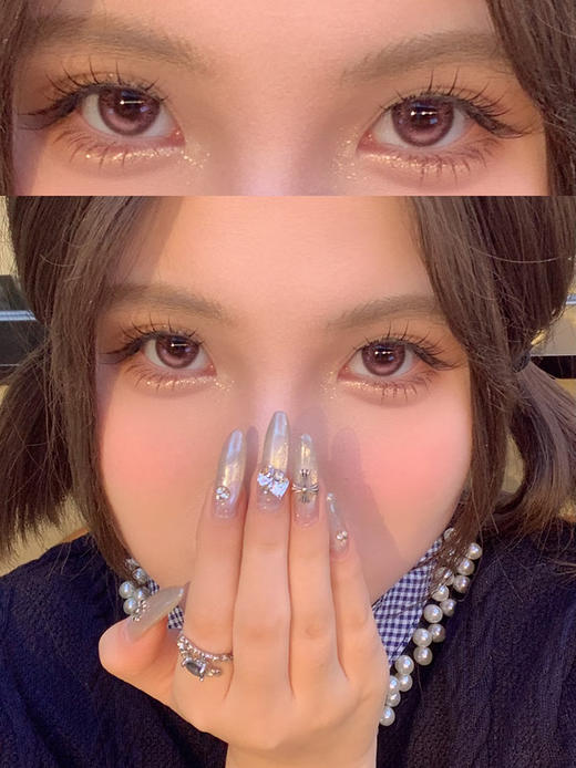 Sunny Girl 温柔白羊 半年抛 两片 14.5mm 参考着色13.8mm 基弧8.6 含水38% 新锐国货 商品图1