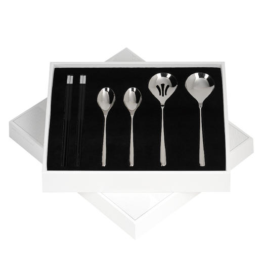 木竟-日诵 臻宴U系列公用餐具6件套 商品图0