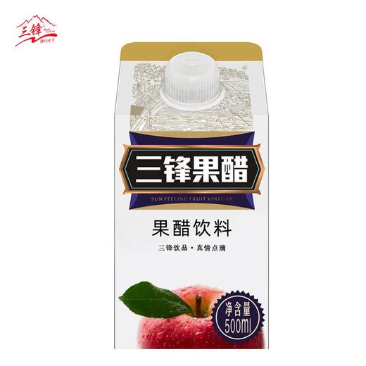 三锋 绿/黑贵妃苹果醋 500ml/瓶 商品图0