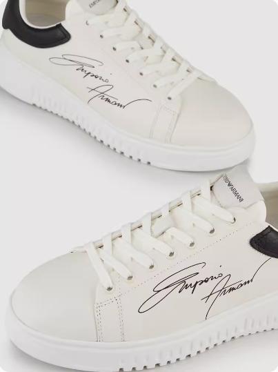 【特价商品不退不换】E ARMANI 休闲鞋男  X4X264XM670-N422【鞋底有膜，试穿小心】 商品图6