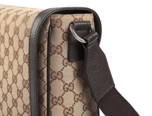 【新品到仓特惠秒】Gucci 古驰 男士经典褐色老花相机包/单肩包 11738 商品图7