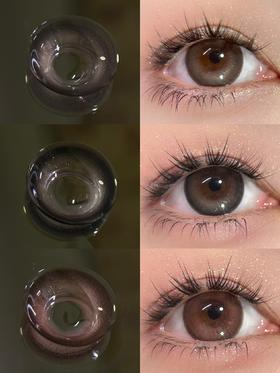 Pupil Magic 夜鹿冷灰/夜鹿雾粉/夜鹿麻黑 14.5mm 年抛