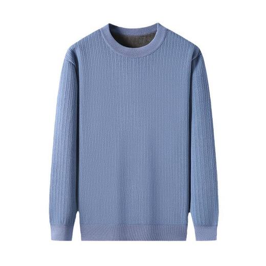 爆款长袖针织衫加绒加厚毛衣男士秋冬季新款保暖打底衫上衣男 商品图4