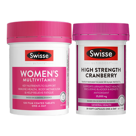 优选丨Swisse斯维诗  高浓度蔓越莓胶囊25000mg 30粒/瓶