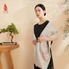 SAINTJOY上久楷 宋锦双面长巾 粉彩梅雀纹· SJ17127 商品缩略图0