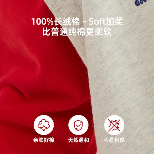 【把好运穿在身上】儿童国潮印花拼色T恤PDT2315 商品图4